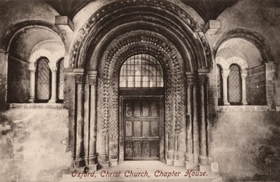 Oxford, Christ Church, Chapter House (b/w photo) 作者 英国摄影师
