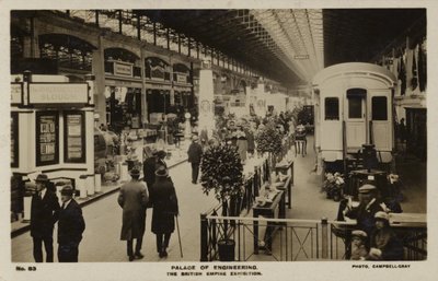 大英帝国工程宫，于1924年和1925年在米德尔塞克斯的温布利举行 作者 英国摄影师