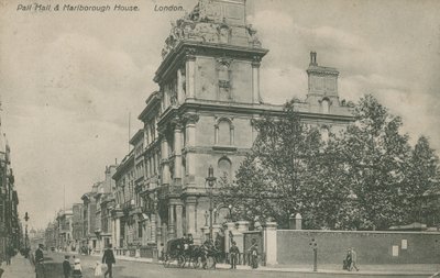 Pall Mall和Marlborough House 作者 英国摄影师
