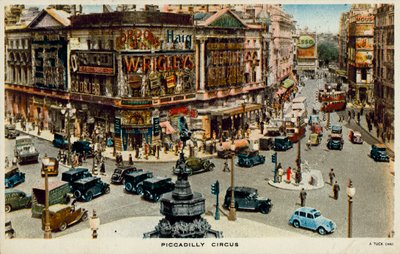 伦敦皮卡迪利广场（Piccadilly Circus）（照片）。 作者 英国摄影师