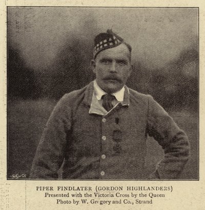 Piper Findlater，Gordon Highlanders 作者 英国摄影师