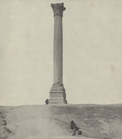 Pompeys Pillar，为纪念戴克里先生而成长 作者 英国摄影师