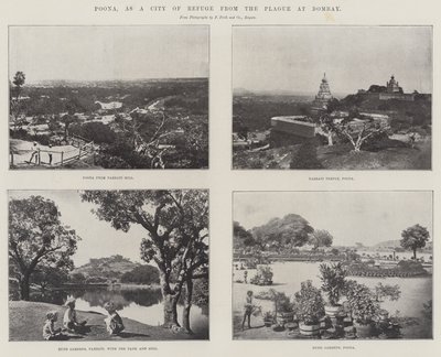 Poona，作为孟买瘟疫避难之城 作者 英国摄影师