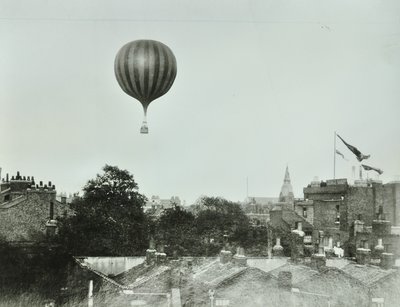 白杨游乐场：热气球，1892年 作者 英国摄影师