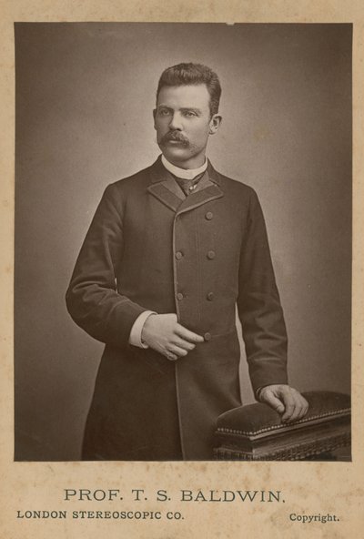 Thomas Scott Baldwin教授的肖像 作者 英国摄影师