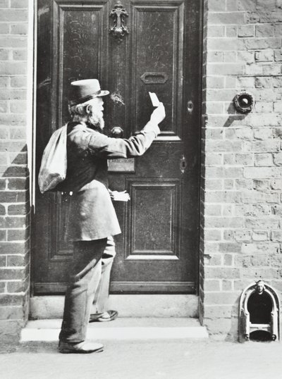 1885年格林威治国王威廉沃克的邮差 作者 英国摄影师