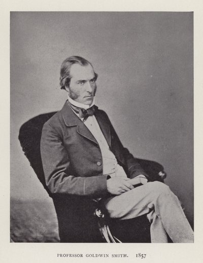 Goldwin Smith教授，1857年 作者 英国摄影师