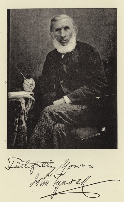 John Tyndall教授，博士，LLD，DCL，FRS，undc 作者 英国摄影师