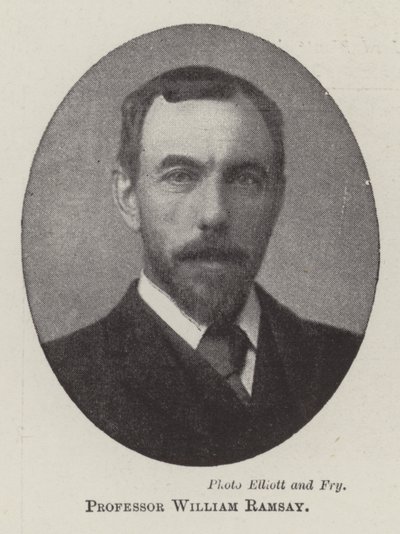William Ramsay教授 作者 英国摄影师