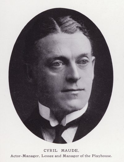 Prominent Men of London: Cyril Maude (b/w photo) 作者 英国摄影师
