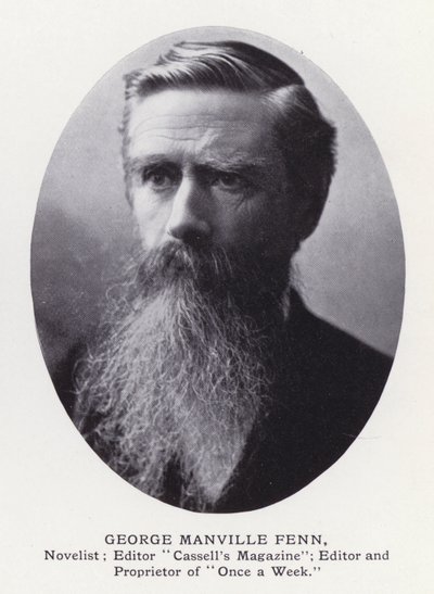 Prominent Men of London: George Manville Fenn (b/w photo) 作者 英国摄影师
