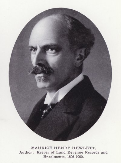 Prominent Men of London: Maurice Henry Hewlett (b/w photo) 作者 英国摄影师