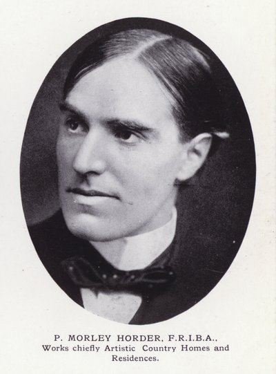 伦敦杰出人物：P Morley Horder（黑白照片） 作者 英国摄影师