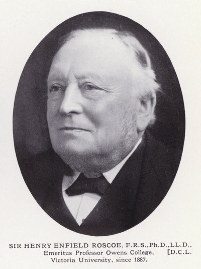 Prominent Men of London: Sir Henry Enfield Roscoe (b/w photo) 作者 英国摄影师