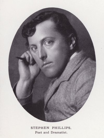 Prominent Men of London: Stephen Phillips (b/w photo) 作者 英国摄影师