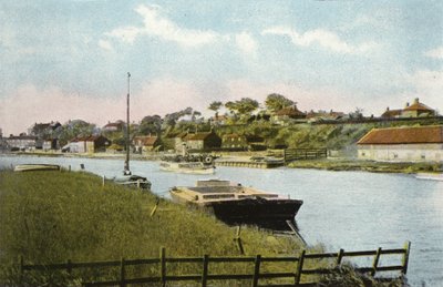 Reedham，来自铁路桥 作者 英国摄影师