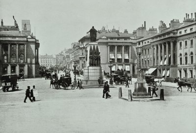 摄政街，威斯敏斯特路：滑铁卢广场，1896年摄政街 作者 英国摄影师