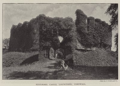 Restormel城堡，Lostwithiel，康沃尔郡 作者 英国摄影师