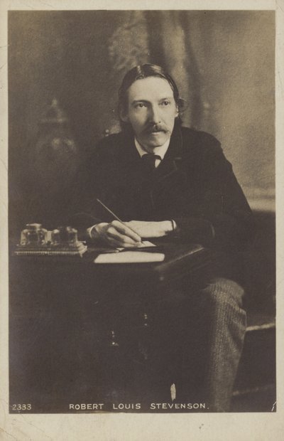 罗伯特路易斯史蒂文森（1850-1894），苏格兰小说家，诗人兼旅行作家 作者 英国摄影师