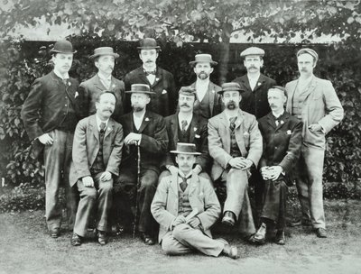 Rosendale Road School：1897年的教师团体 作者 英国摄影师