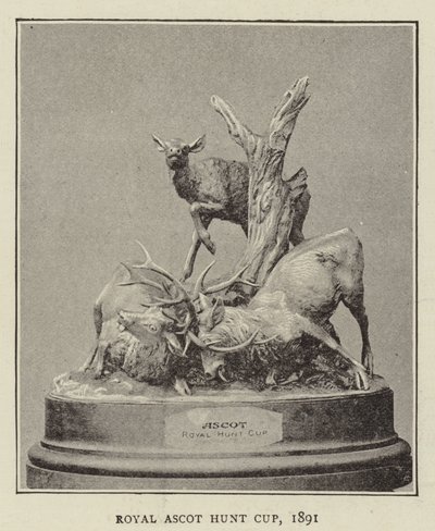 皇家阿斯科特亨特杯，1891年 作者 英国摄影师