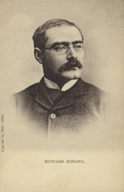 Rudyard Kipling（1865-1936），英国短篇小说作家，诗人和小说家 作者 英国摄影师