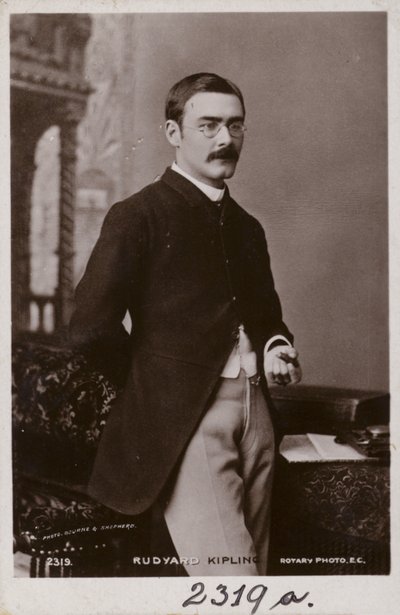 Rudyard Kipling（1865-1936），英国短篇小说作家，诗人和小说家 作者 英国摄影师