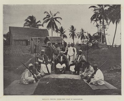 Sakalava王子，马达加斯加的西北海岸 作者 英国摄影师
