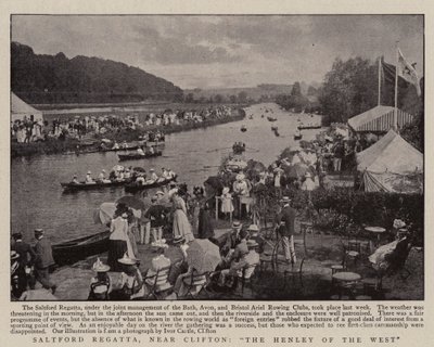 Saltford Regatta，靠近克利夫顿，西部的亨利 作者 英国摄影师