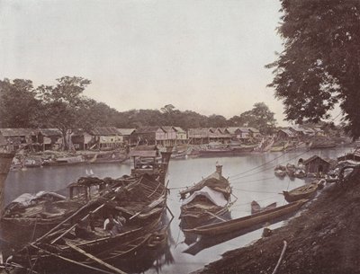 Mandelay Creek上的场景（彩色照片） 作者 英国摄影师