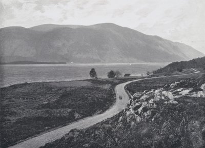 苏格兰。Loch Lochy（黑白照片）。 作者 英国摄影师