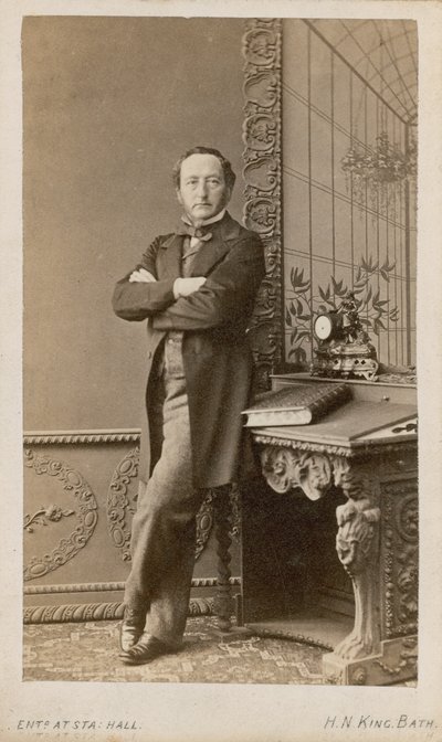 钢琴家Sigismond Thalberg 作者 英国摄影师