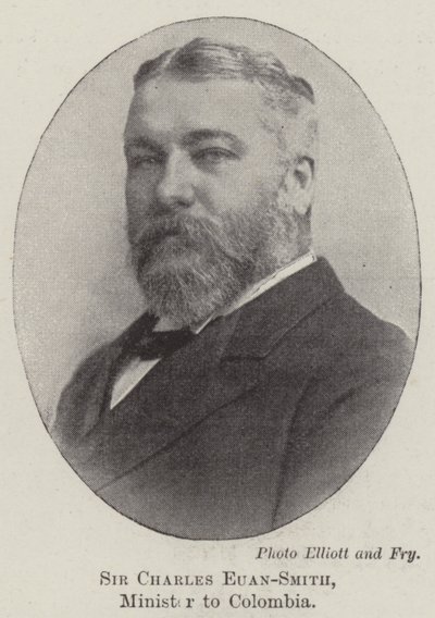 哥伦比亚部长Charles Euan-Smith爵士 作者 英国摄影师