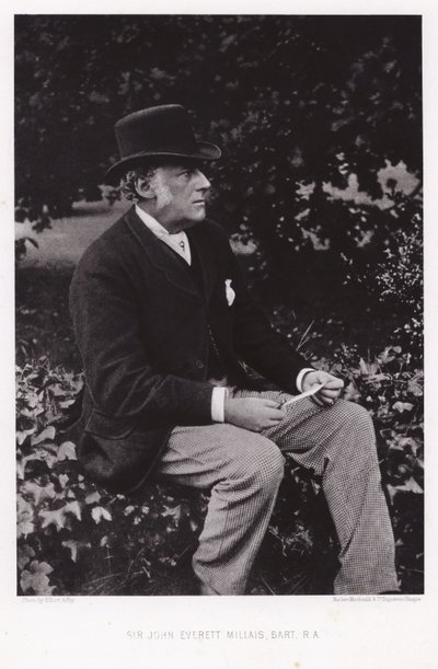 英国艺术家John Everett Millais爵士 作者 英国摄影师