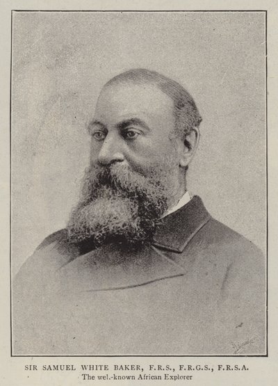 Samuel White Baker爵士，FRS，FRGS，FRSA 作者 英国摄影师