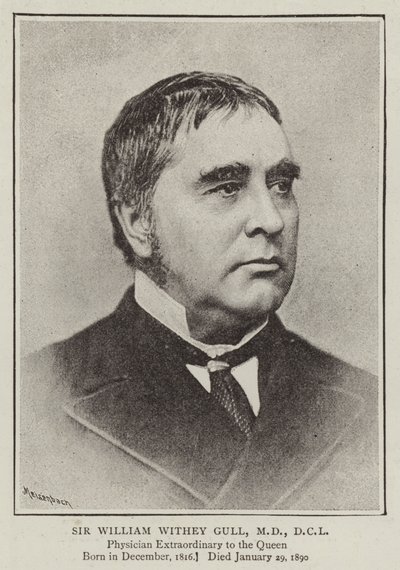 Sir William Withey Gull，医学博士，DCL 作者 英国摄影师