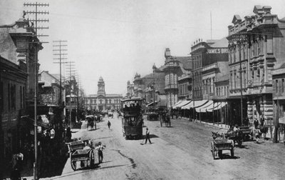 South Africa: Main Street, Port Elizabeth (b/w photo) 作者 英国摄影师