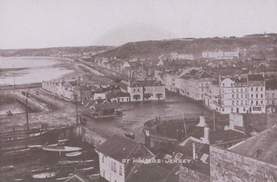 St Heliers, Jersey (b/w photo) 作者 英国摄影师