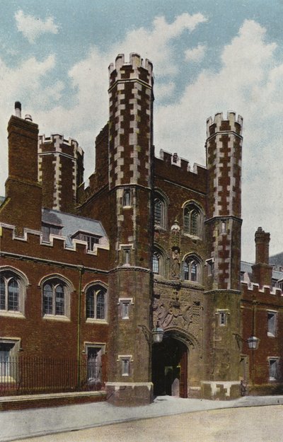 圣约翰学院。入口门户 作者 英国摄影师