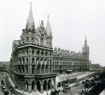 圣潘克拉斯火车站;照片来自1899年4月 作者 英国摄影师