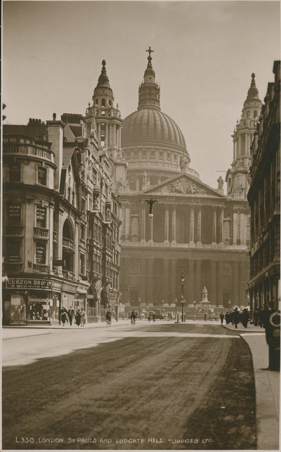 St Pauls大教堂和伦敦Ludgate山 作者 英国摄影师