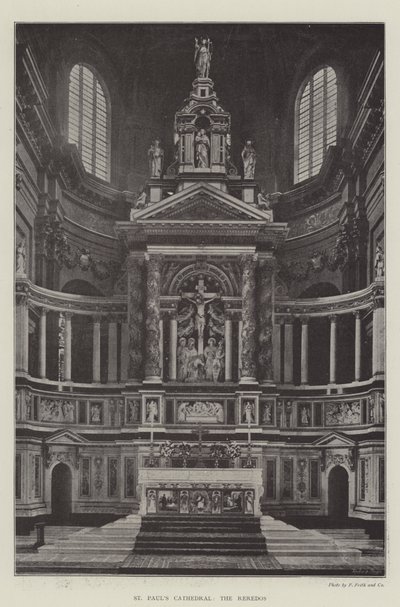 圣保罗大教堂，Reredos 作者 英国摄影师