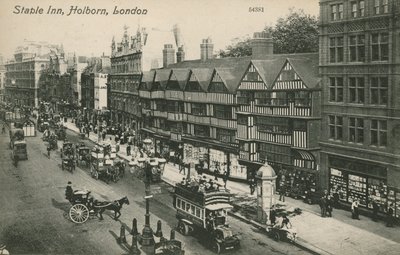 Staple Inn，霍尔本，伦敦 作者 英国摄影师