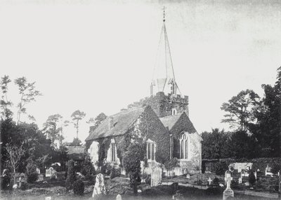 Stoke Poges Church (b/w photo) 作者 英国摄影师