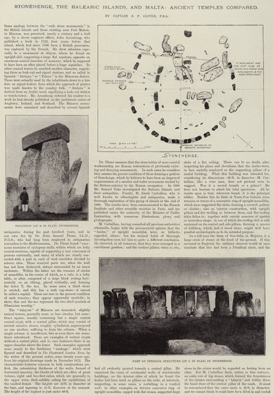 巨石阵，巴利阿里群岛和马耳他古庙比较 作者 英国摄影师