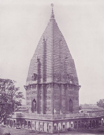 Sumrer Temple，Ramnugger，Benares 作者 英国摄影师