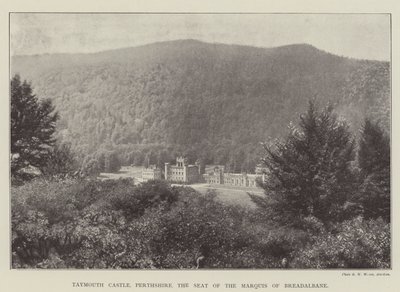 Taymouth城堡，Perthshire，Breadalbane侯爵的位子 作者 英国摄影师