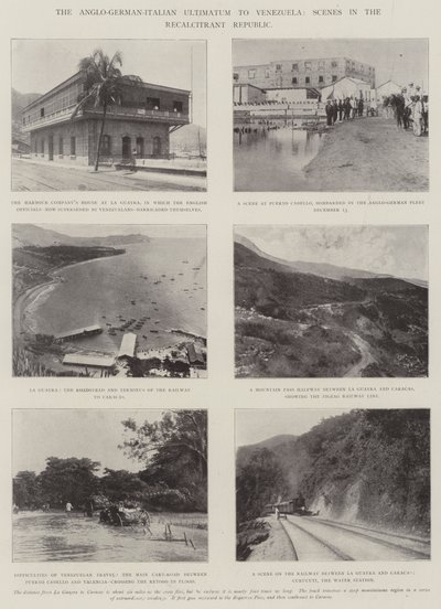 英国 - 意大利 - 意大利最后通to到委内瑞拉，顽强共和国的场景 作者 English Photographer