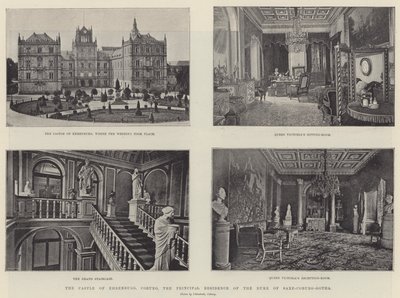 Ehrenburg城堡，Coburg，Saxe-Coburg-Gotha公爵的主要住所 作者 English Photographer