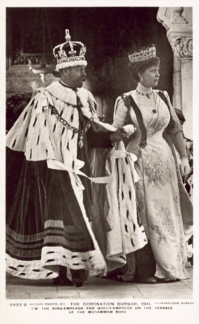 印度德里的加冕杜尔巴（The Coronation Durbar）。 作者 英国摄影师